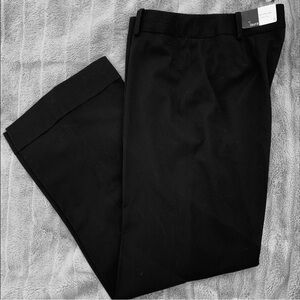 Loft Vintage Laure Black wide leg Pants